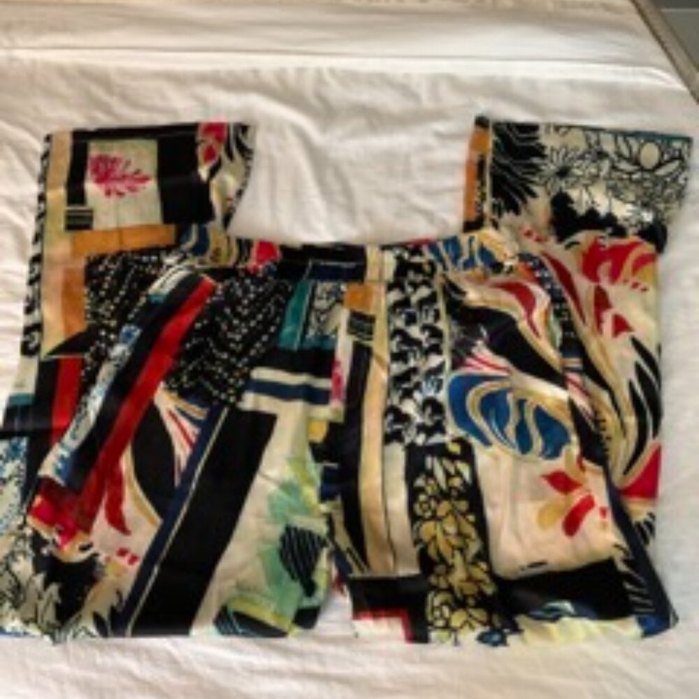 Mica’s New with Tags Multicolor Flowy Wide-Leg Pants 0XL